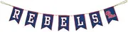 University of Mississippi Tailgate Banner by Hanna’s Handiworks – Lightweight Pre-Strung Fabric Decoration for Indoor or Outdoor – Represent your NCAA College & Show Team Spirit with Ole Miss Fan