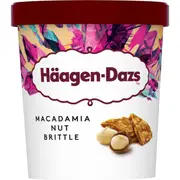 Haagen-Dazs Ice Cream Macadamia Nut Brittle 457mL