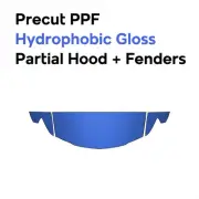 PreCut PPF Paint Protection Film Gloss DIY Clear Bra Kit for Acura TSX 2006-2008