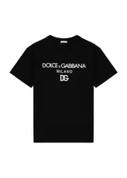 Dolce & Gabbana Kids Logo-print Cotton T-shirt (8-13 Years) - Black - 12Y+ (13 Years) 12Y+ (13 years)
