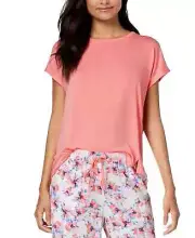Alfani Solid Knit Sleep Top (Antique Peach, S)