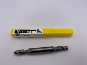 Bassett 52414 5/16 2-Flute, Double End Carbide Endmill