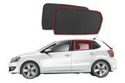 Genuine SNAPSHADES Car Rear Window Shades for Volkswagen Polo 5th Gen (MK5; 2...