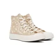 NEW Converse Off-White & Beige Chuck 70 Hi Sneakers Size 8 Women's A05005C