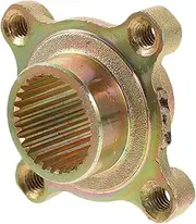 Totority Sturdy Construction Rear Axle Hub Go Kart Rear Axle Hub Wheel Rim Brake Disc Hub Supply Sprocket Se