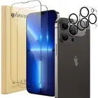 2+2 Pack Screen Protector for iPhone 13 12 Pro Max Camera Lens Glass Film HD/9H