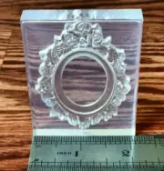 Ornate Victorian Frame Setting Silicone Mold - Jewelry, Charms (Clay Fimo Castin