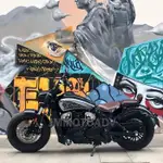 SCOUT BOBBER弓背 適用於 INDIAN 黑馬改裝機車後行李箱 印第安 煞車拉桿 SCOUT BOBBER