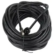 50ft XLR 3-Pin Male Cable to 6.35mm 1/4" Stereo Mono Shielded Audio Cable Cord