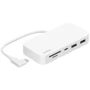 Belkin 6-in-1 Multiport USB-C HUB White