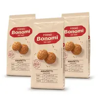 在飛比找momo購物網優惠-【Bonomi白朗妮】義大利 杏仁酥500g x3入(杏仁 