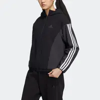 在飛比找momo購物網優惠-【adidas 愛迪達】MH WV JKT 女 連帽 外套 