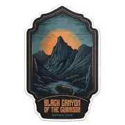 Black Canyon Of The Gunnison National Park Sticker Vinyl Car Bumper Decal