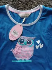 Peter Alexander Owl Pj Top Size L BNWT RRP $59.95