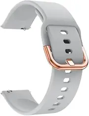 [ISOUDE] 20mm Silicone Strap For Garmin Venu2 Plus/SQ/Vivoactive 3 Smartwatch Wristband Bracelet Forerunner 645 245 Watchband Accessories