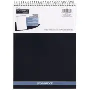 Mead Cambridge Notebook, Top Wirebound Spiral Notebook, College Ruled Memo