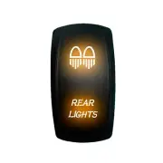 Illuminated Rocker Switch Rear Lights UTV RZR Teryx Maverick X3 YXZ1000R Orange