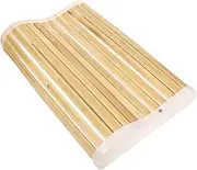 KOCKSHION Steam Room Pillow Bamboo Pillow for Waist Support Neck Pillow for Bed Cooling Pillow Overlay