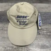 Vintage 90s Brown Bose SnapBack Hat Cap