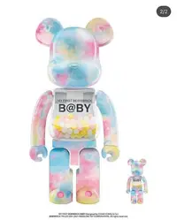 在飛比找Yahoo!奇摩拍賣優惠-BE@RBRICK BEARBRICK 400%100% 2