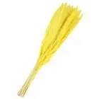 15Pcs Pampas Artificial Grass,17" Fake Pampas for Wedding Decoration, Yellow