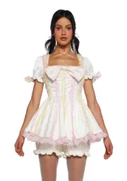 [Sugar Thrillz] Funfair Fantasy Mini Dress And Bloomers Set
