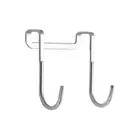 Back Door Hook Rack Double S Suitable for Hanging Towels Coat Robes Clothes Hats