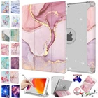 For iPad 9th 8th 7th Gen 10.2" Smart Leather Stand Case Cover With Pencil Holder