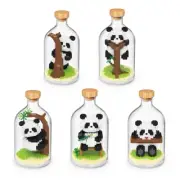 Panda Series Creative Bottle 3D Puzzle Micro Building Blocks DIY