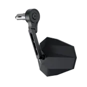 HIGHSIDER STEALTH-X5 EVO SHORT handlebar end mirror, black