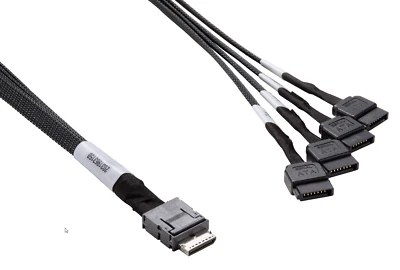 The Supermicro CBL-SAST-0933 enables OCuLink (x4) to 4 SATA for storage
