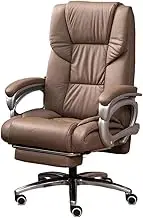 Classic Office Chair Business Conference Room Chair Home Comfortable Lift and Swivel Study Office Chair with Footrests Desk Task Chair