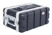 Xtreme Slimline Rack Mount Road Case Heavy Duty ABS - Holds 4 Units
