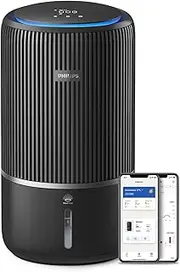 Philips 3400 Series 2-in-1 Air Purifier and Humidifier, HEPA NanoProtect + Active Carbon Filter, Hygienic Humidification at 650ml/h, CADR 300m³/h for 78 m2 (AC3421/13)