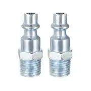 Quick Coupler , Air Quick-Connect Fitting , 1/4-Inch NPT Male Thread , Pack of 5