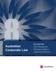 Australian Corporate Law by Anil Hargovan Paperback Book