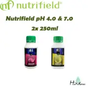 Hydroponic Nutrifield pH Buffer 4.0 & 7.0 Calibration Solution 250ml