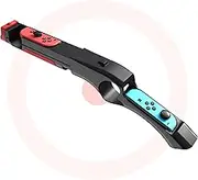Gun Controller for Nintendo Switch/Switch OLED JoyCons Shooting Games Wolfenstein 2:The New Colossus,Resident Evil,Big Buck Hunter and Others,for Switch Hand Grip Hunting Game Accessory