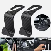 2PCS Back Headrest Hooks Car Hook Seat Hanger Holder for Bag Purse Cloth Grocery (for: MG)