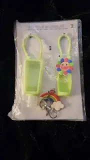 Green Bottle Bundles, 3 Count, Lip Balm Holder, Key Chain, Hand Sanitizer Holder