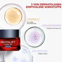 在飛比找蝦皮購物優惠-L’Oreal 歐萊雅 激光晚霜 Revitalift X3