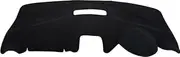 Sunland Dash Mat Black Suits Ford Fiesta WS/WT/WZ 01/2009-12/2018 All Cl, Lx & Zetec Models -F7001 2009 2010 2011 2012 2013 2014 2015 2016 2017 2018