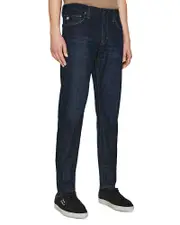 Ag Everett 33 Straight Fit Jeans in 4 Years Teak Grove Blue