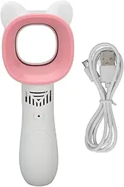 Grafting Eyelashes Hair Dryer USB Nail Extension Dryer Bladeless Handheld Small Fan (White)
