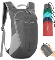 Ultra Lightweight Packable Backpack 18L - Small Foldable Hiking Backpacks Wat...