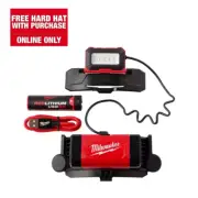 MILWAUKEE BOLT 600 Lumens LED REDLITHIUM Rechargeable Headlamp