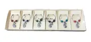 PIER 1 YIN YANG WINE CHARMS SET OF 6 NEW OLDER STOCK BOX A BIT DAMAGED
