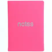 Letts Dazzle A6 Writing Journal Notebook Pink Colour Home Office Stationery