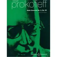 在飛比找樂天市場購物網優惠-【學興書局】Prokofiev 普羅高菲夫 Violin C