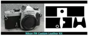 Camera Replacement Skin Leather w/VIDEO instruction【Nikon FM/FE】From Japan
